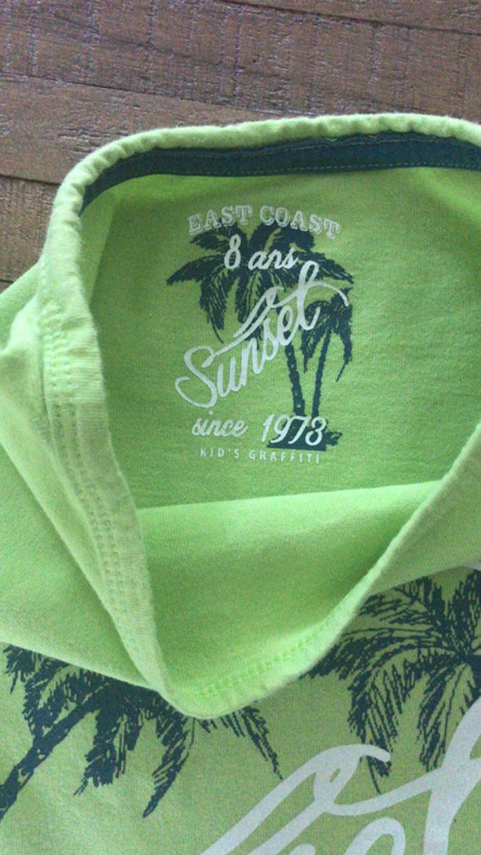 Teeshirt vert - photo numéro 2