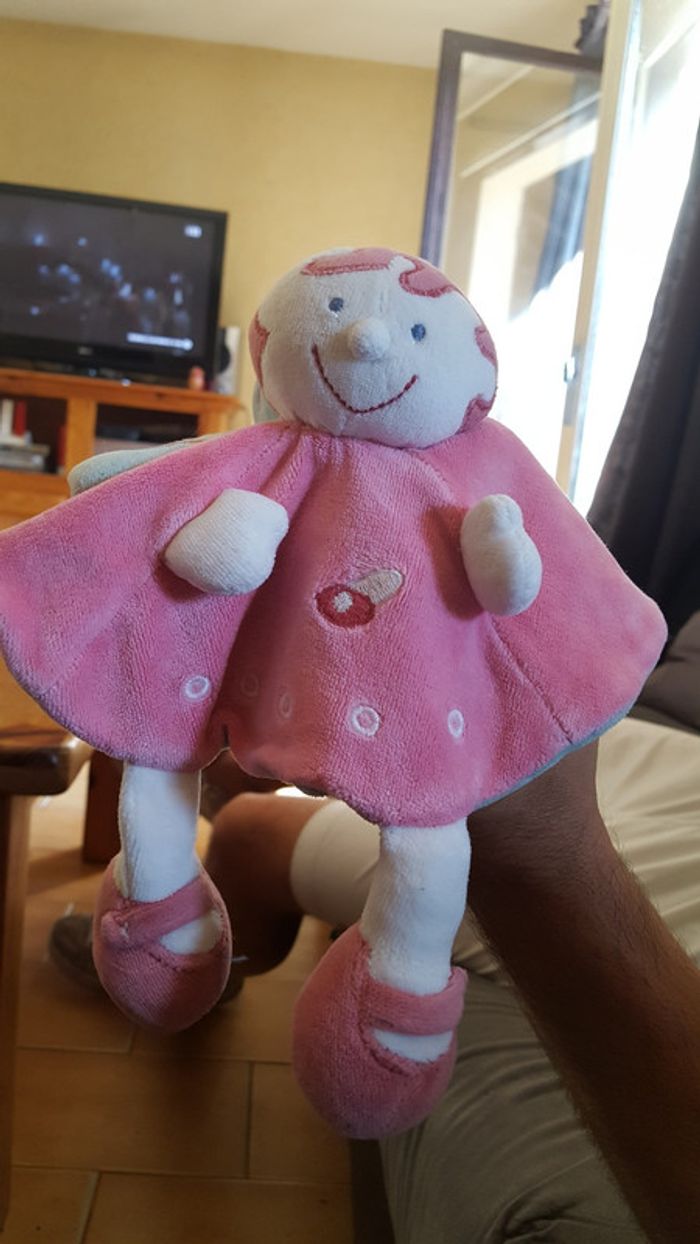 Petite poupee marionnette doudou - photo numéro 3