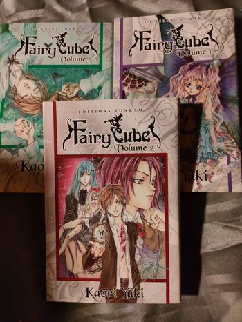 Lot Manga Fairy cube tome 1/2/3