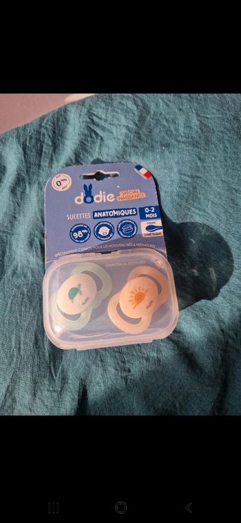 Tétine Dodie 0-2 mois