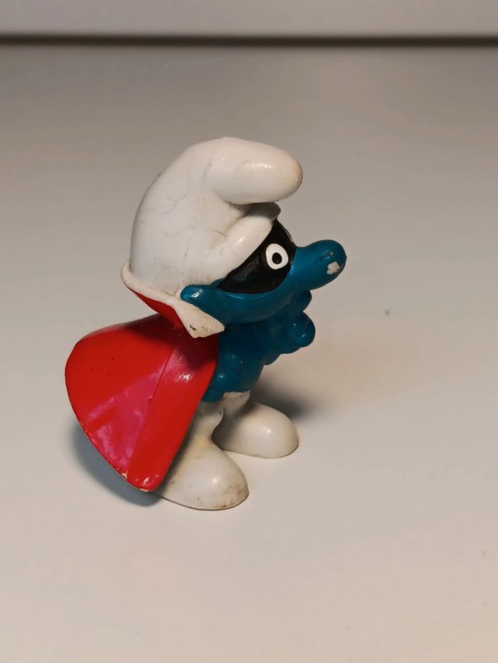 Figurine vintage 1981 Schtroumpf voleur peyo W.germany - photo numéro 2