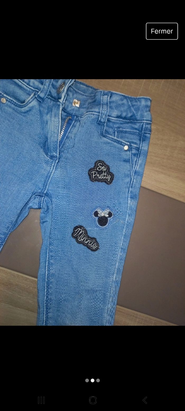 Jean Fille minnie - photo numéro 3