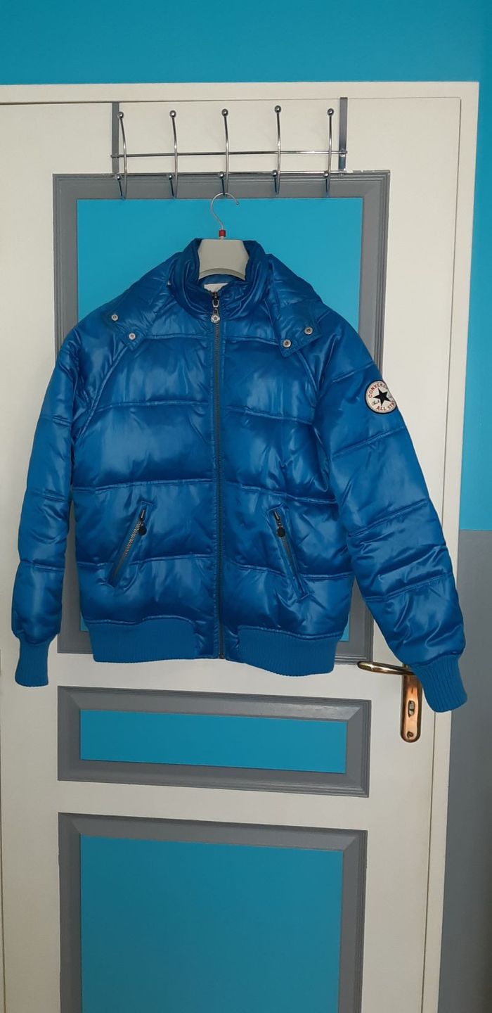 Blouson chaud bleu