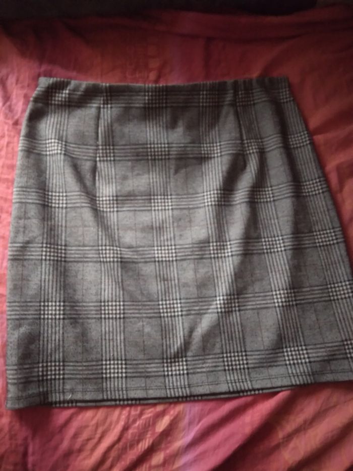 Jupe à carreaux