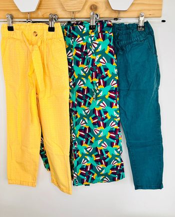 Lot 3 pantalons d’été 5 ans