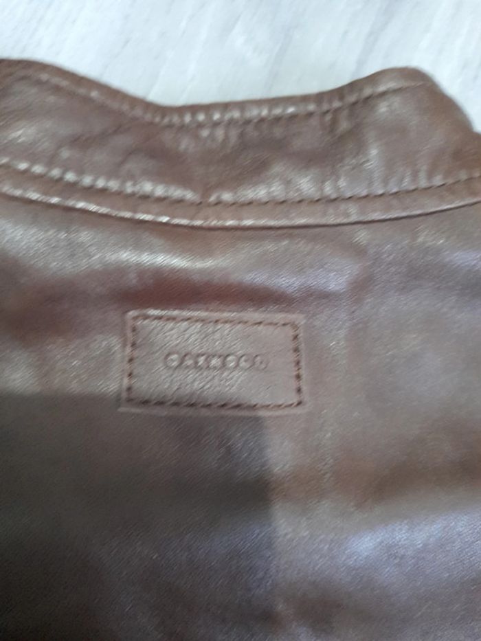 Veste en cuir marron - photo numéro 10