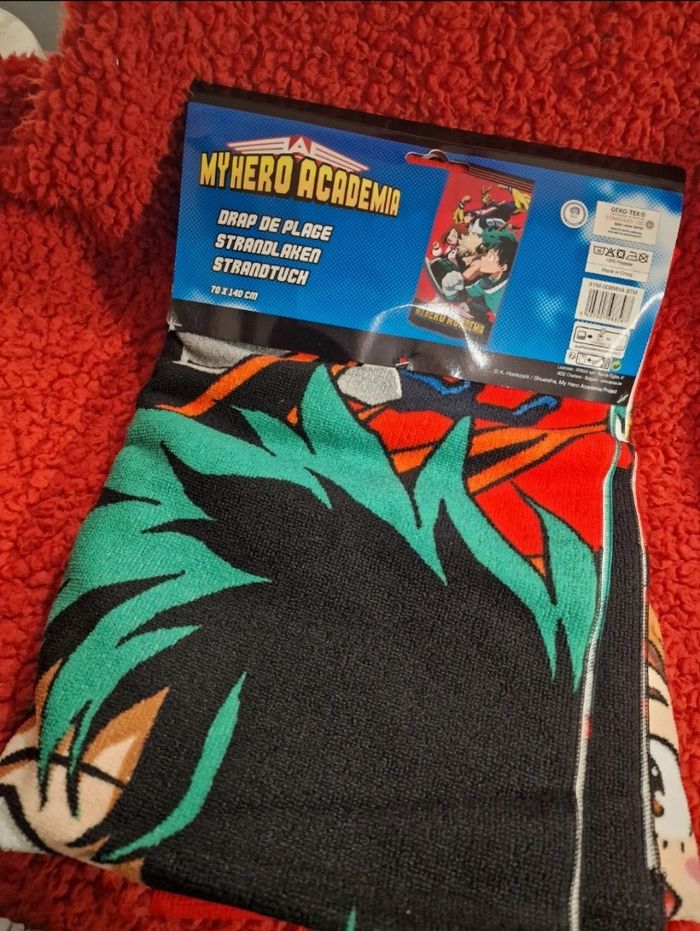 Serviette my héros academia - photo numéro 2