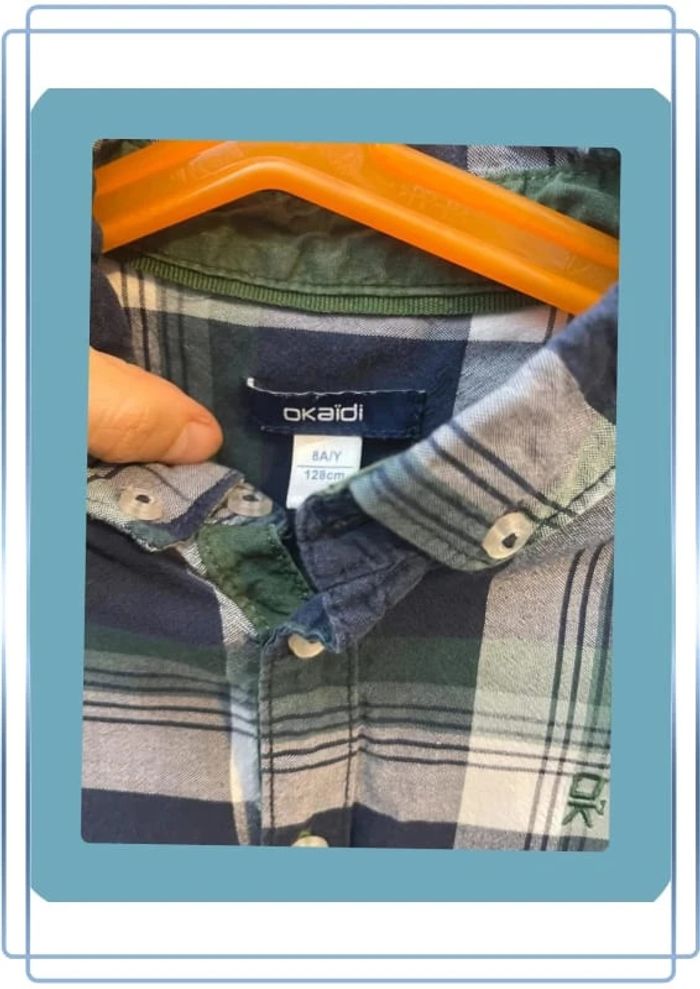 Sublime chemise manches longues 8 ans okaïdi - photo numéro 3