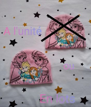 Bonnet la reine des neiges