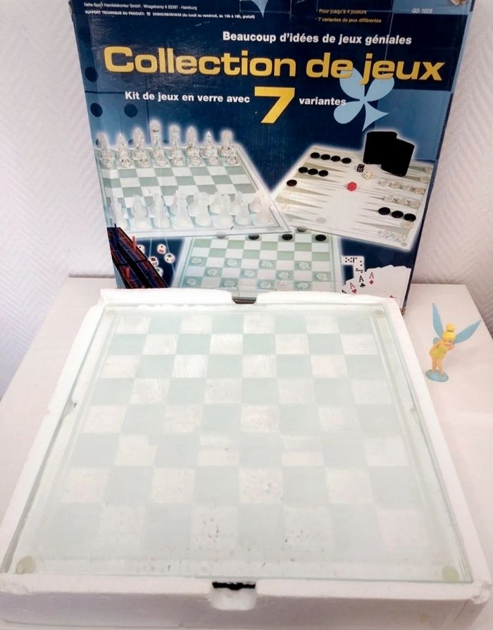 Kit de jeux en verre avec 7 variantes - photo numéro 2