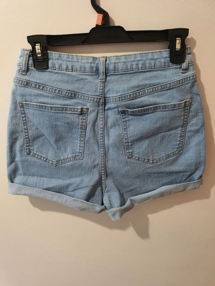 Short en jean taille 38 kiabi - photo numéro 2