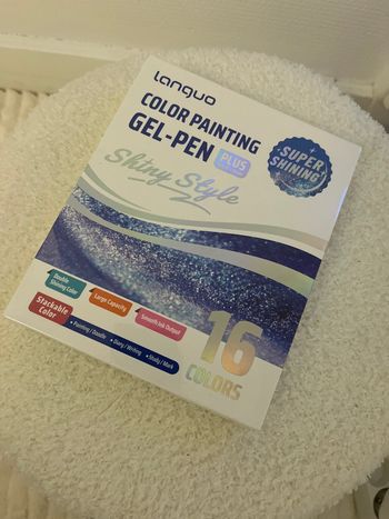 Languo boîte de 16 gel pen Plus super shining