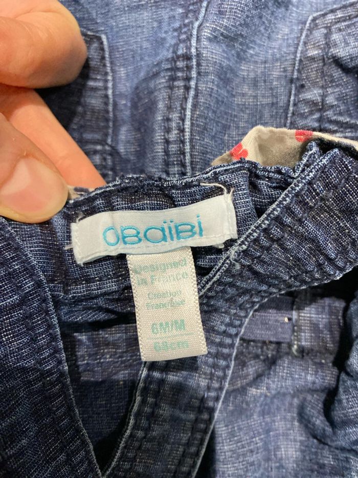 robe en jean obaibi 6 mois - photo numéro 3