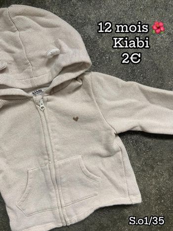 Gilet 🌺 12 mois 🌺 Kiabi