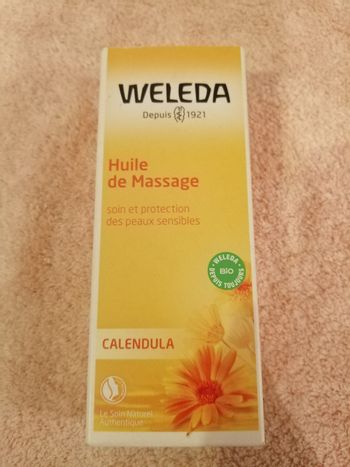 Huile de massage weleda calendula