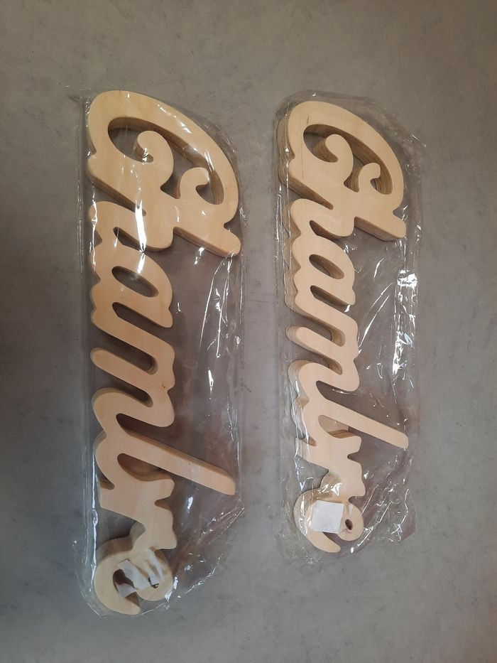 Decoration à perdre en bois chambre plus de 30cm - photo numéro 2