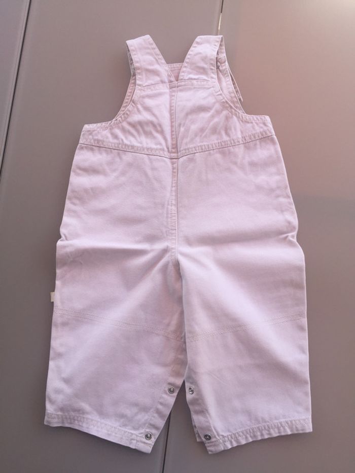 salopette en jean beige crème garçon 18 mois Cadet Rouselle - photo numéro 6