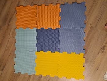 Tapis d'éveil/motricité de dalles en mousse texturées