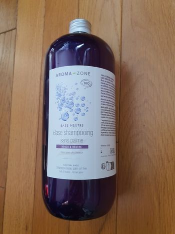 Base shampoing neutre sans palme Aroma Zone 1L