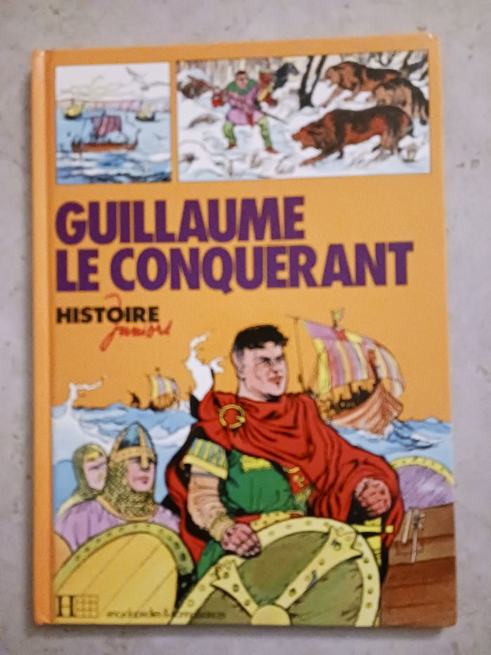 livre histoire junior Guillaume le conquérant