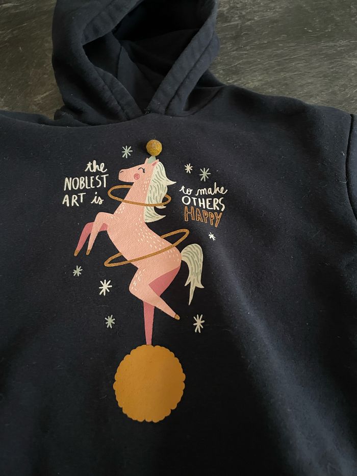 Sweat-shirt fille 6 ans - photo numéro 2