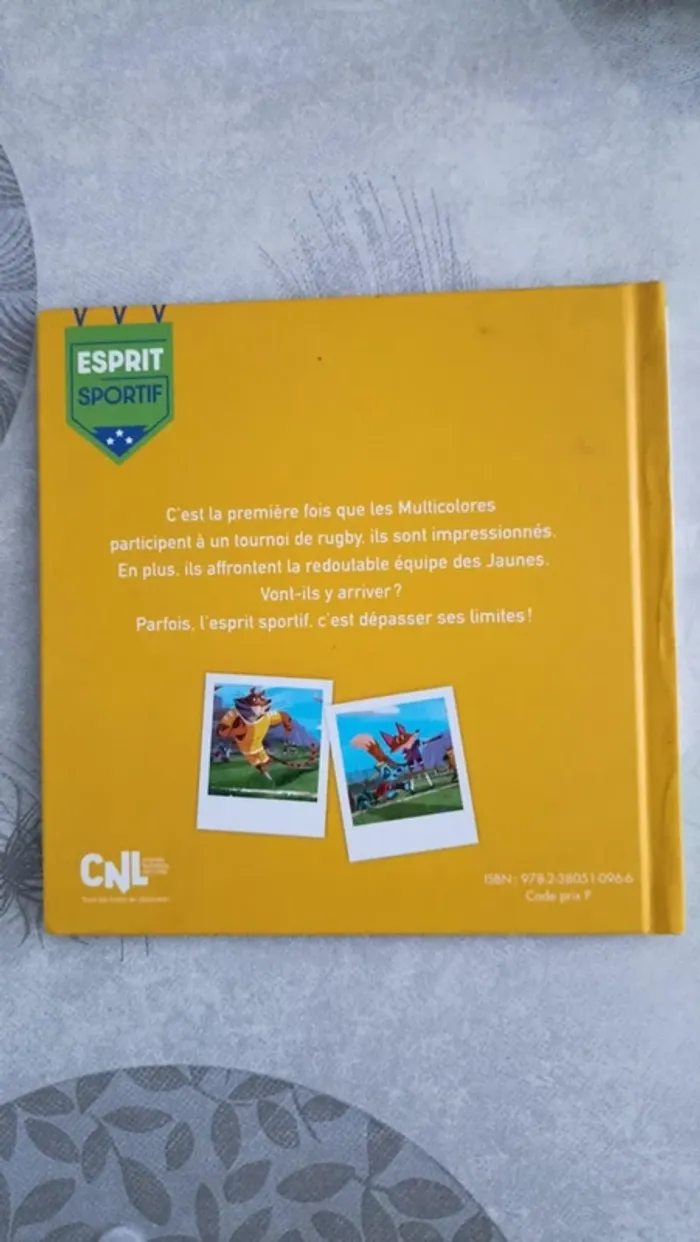 livre Mcdonald's Le match de rugby Collection Esprit sportif - photo numéro 2