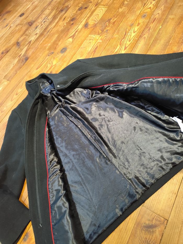 Veste femme taille 44 noir chic style blazer manteau - photo numéro 2