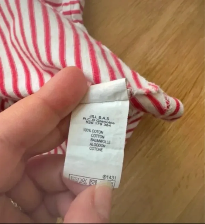 Robe marinière Nano et Nanette fille 12 mois - photo numéro 7