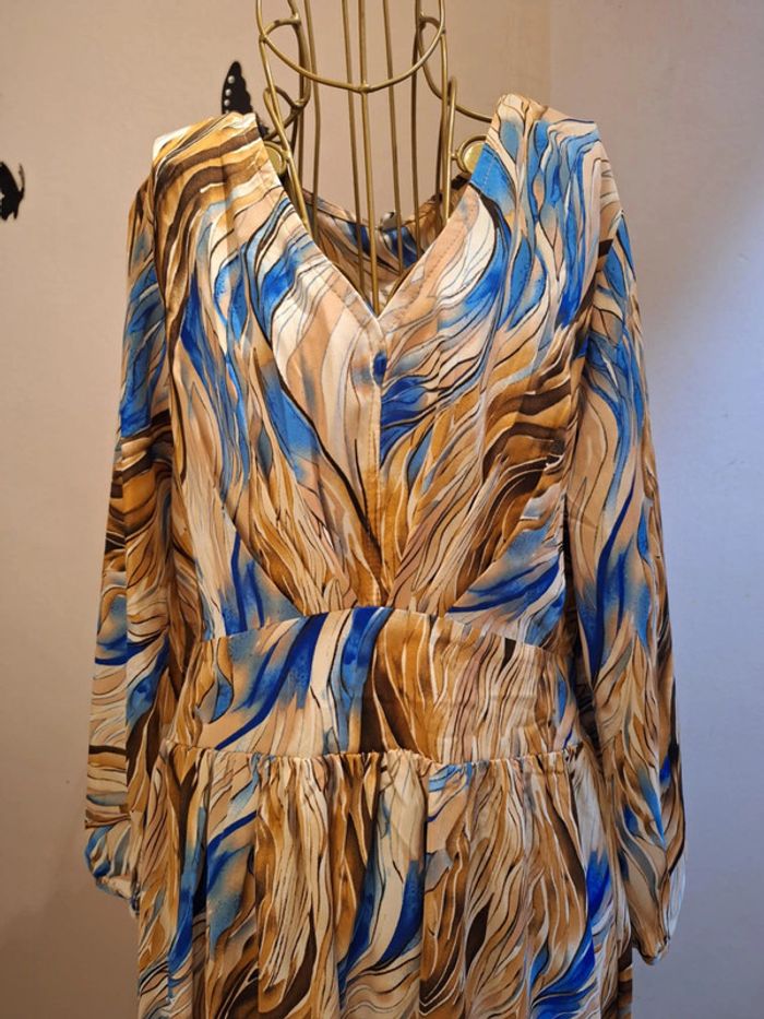 Robe longue imprimée - photo numéro 2