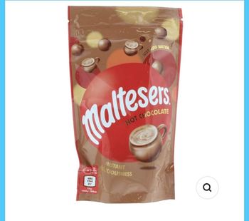 1 paquet de chocolat chaud maltesers