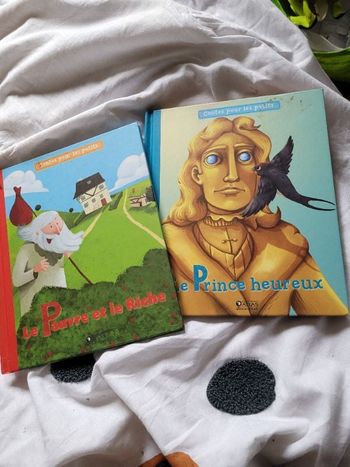 Lot de 2 livres contes pour les petits