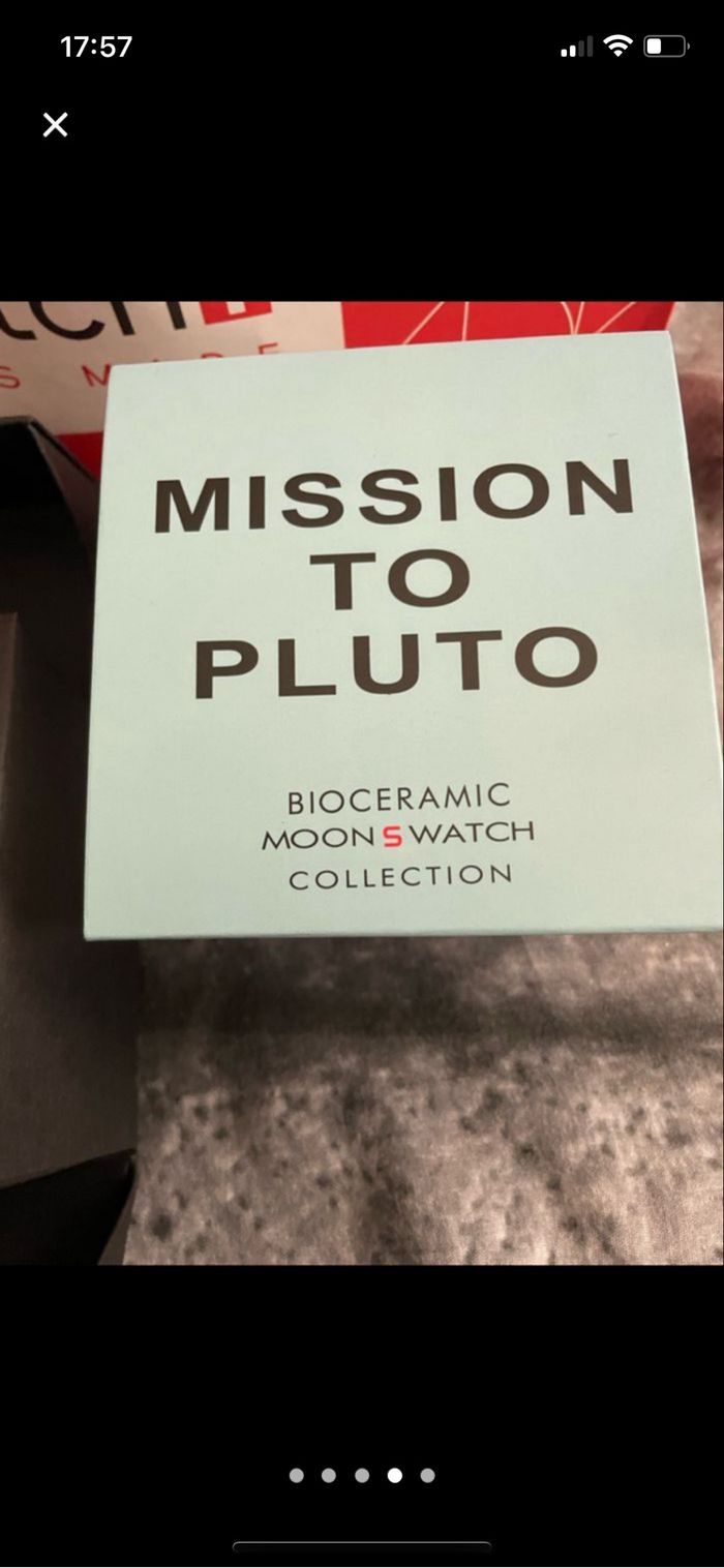 Montre Omega X swatch moonswatch mission to Pluto - photo numéro 4