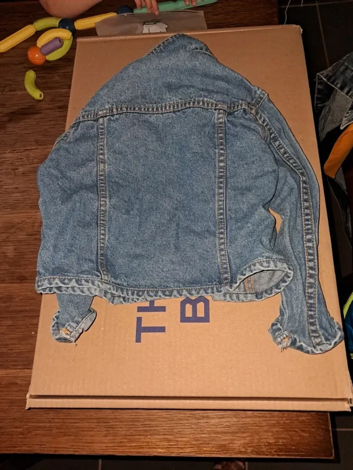 Veste en jeans fille - photo numéro 3