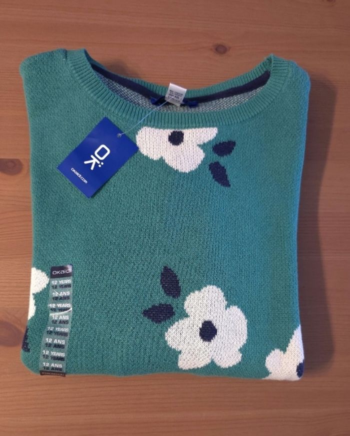 Neuf (non porté) 🏷😍🤩pull chaud 12 ans fille😍🤩