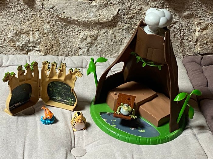 Volcan des as de la jungle + 1 boabab des kiwis + 3 figurines - photo numéro 2