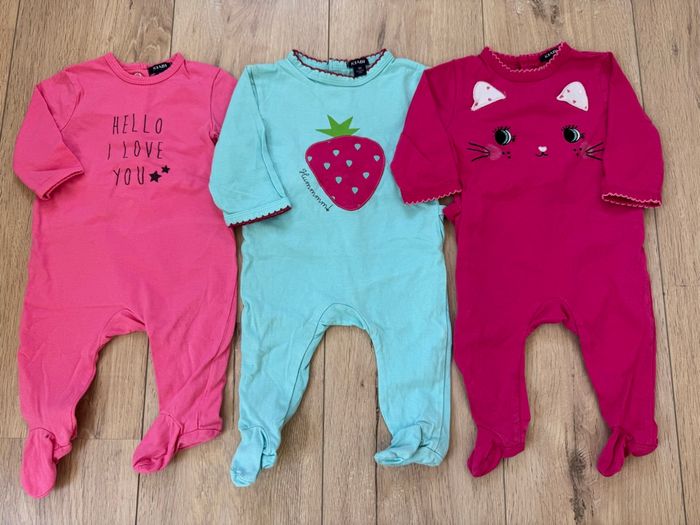 Lot de 3 pyjamas 3m - photo numéro 2