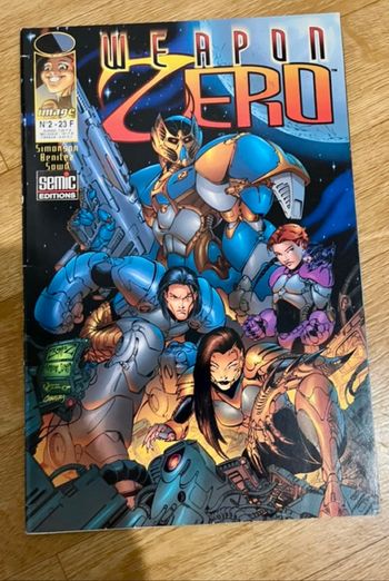 Livre Comics Weapon Zéro