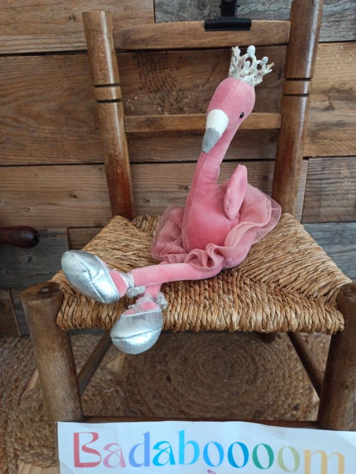 Peluche flamand rose jellycat be - photo numéro 7