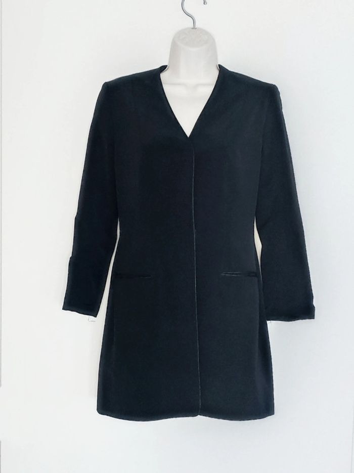 Veste tailleur chic blazer noir 🇨🇵 JC Trigon  - 34/ XS à 36/S - photo numéro 8