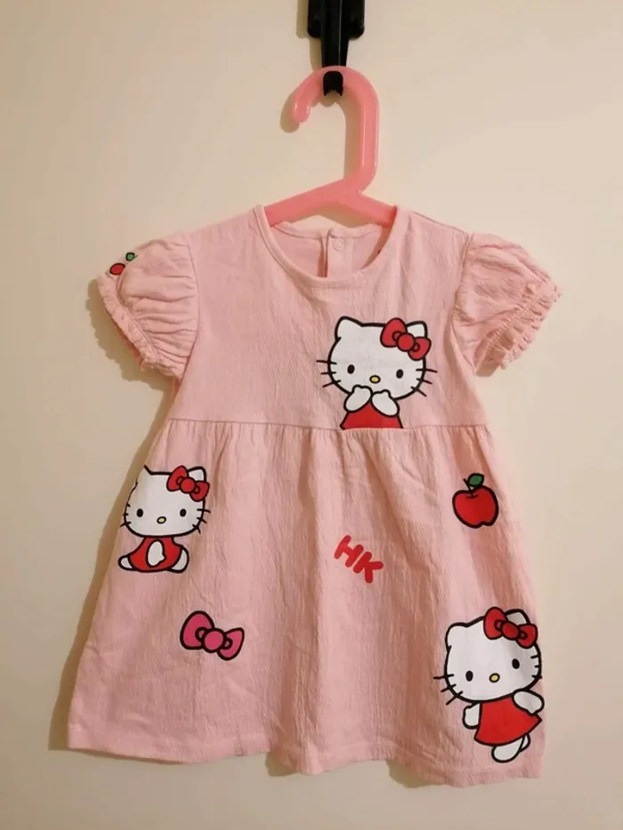 Lot robe été 9 mois hello kitty - photo numéro 2