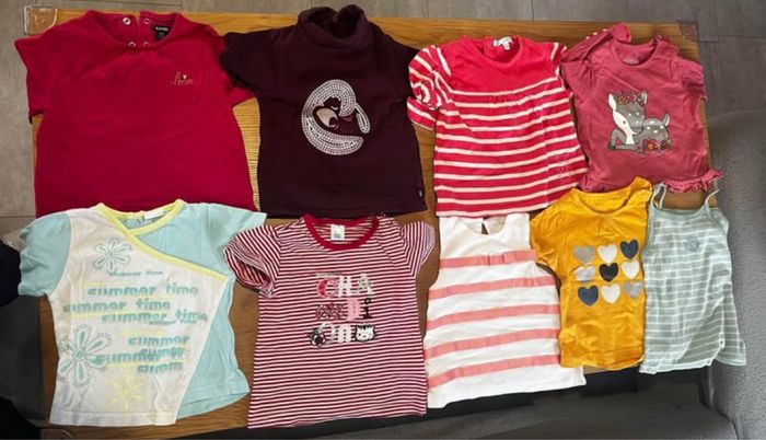 Lot vêtements bébé fille 12 mois - photo numéro 2