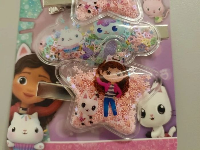 Lot de barrettes Gabby chat - Gabby's dollhouse - photo numéro 4
