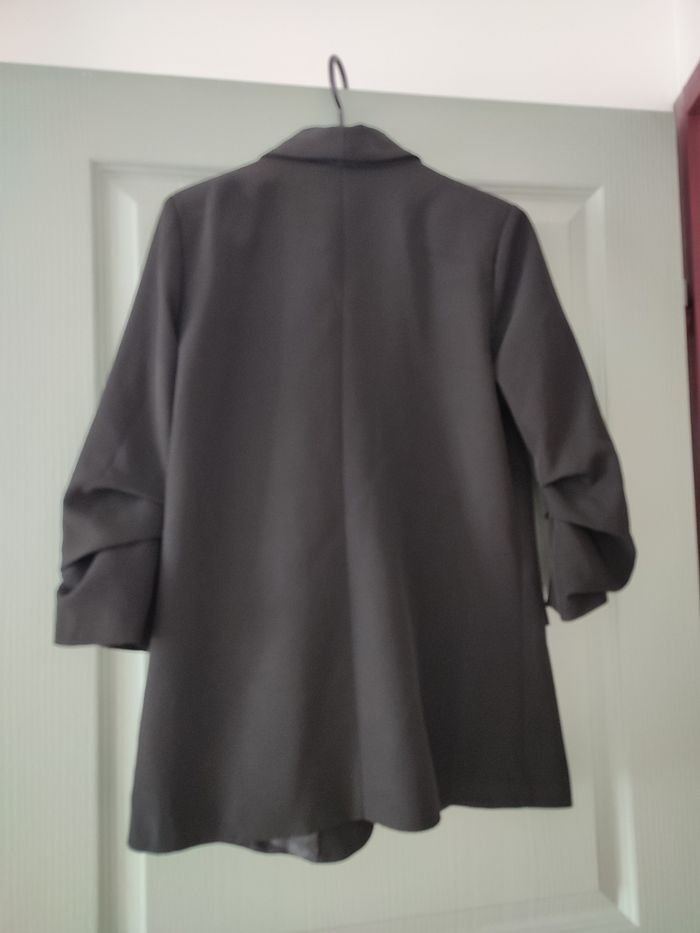 Blazer noir, manches 3/4 - photo numéro 2