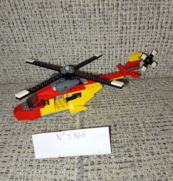 Lego 5866 - L'hélicoptère de secours