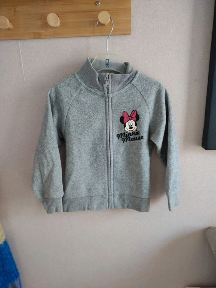 Gilet zippé Disney Minnie