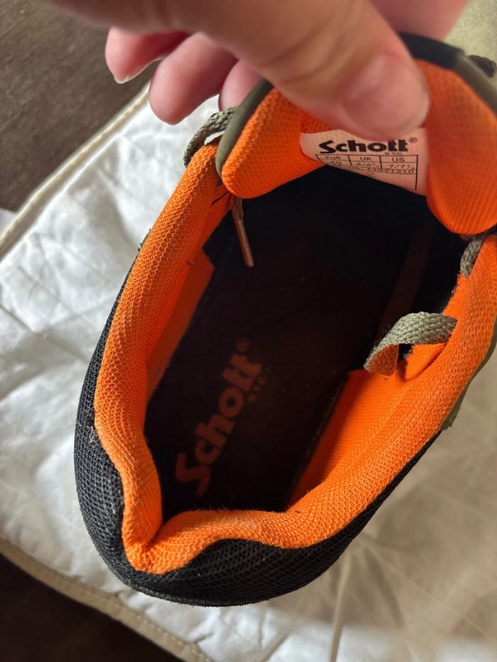 Paire de basket taille 40 marque schott - photo numéro 5