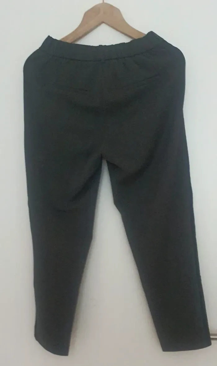 Pantalon Gris Zara trafaluc XS - photo numéro 3