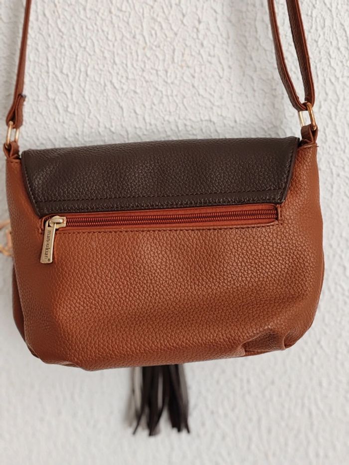 Sac Manoukian caramel et marron - photo numéro 4