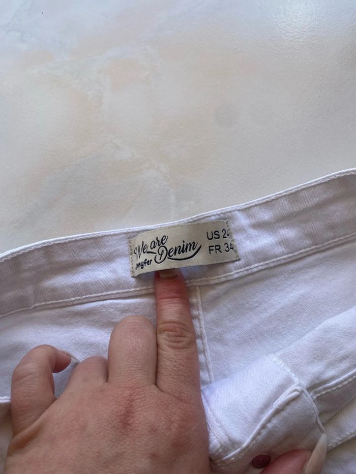 Short blanc taille 34 - photo numéro 3