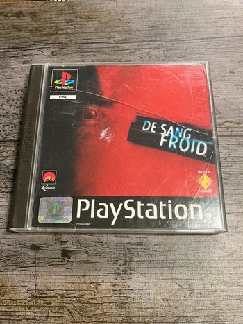 De sang froid jeu PS1 Sans notice Sony